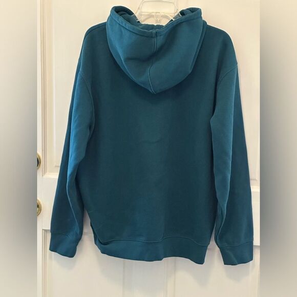 Obey Lowercase Hoodie in Blue Medium - Picture 3 of 8